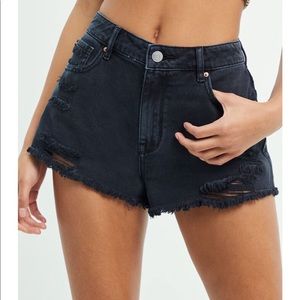 Pacsun high waisted denim festival shorts